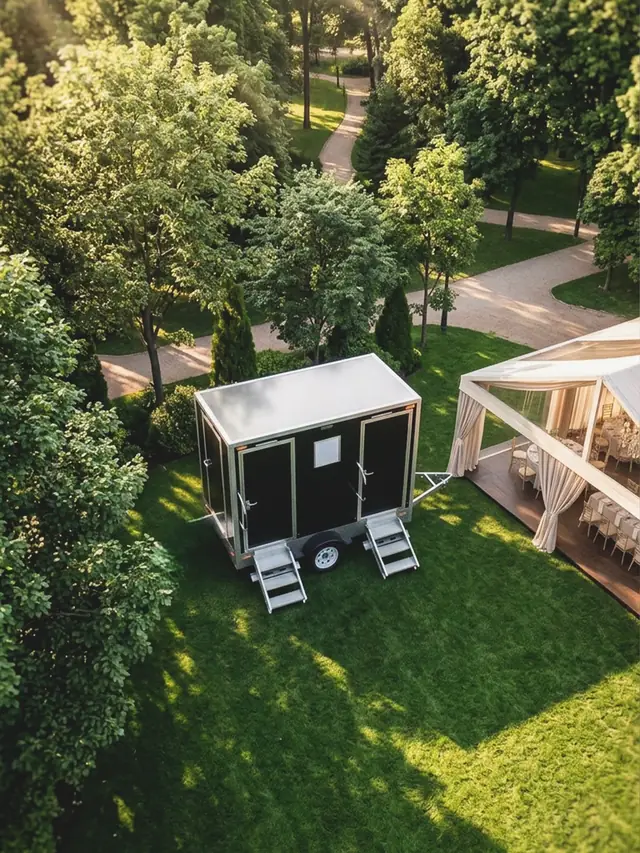 Wedding Restrooms: Trailer, VIP or Deluxe?